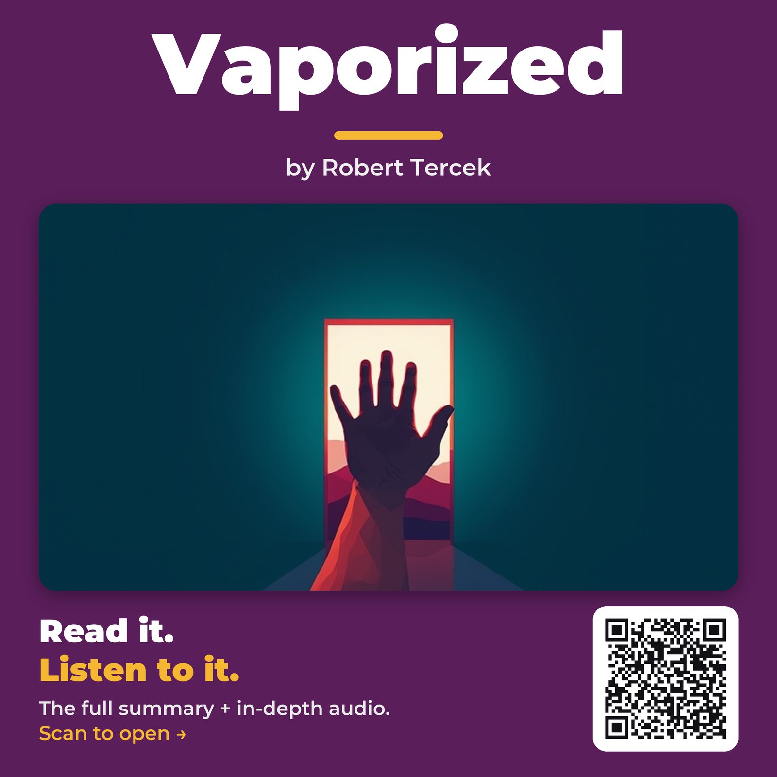 Vaporized by Robert Tercek – Book Summary