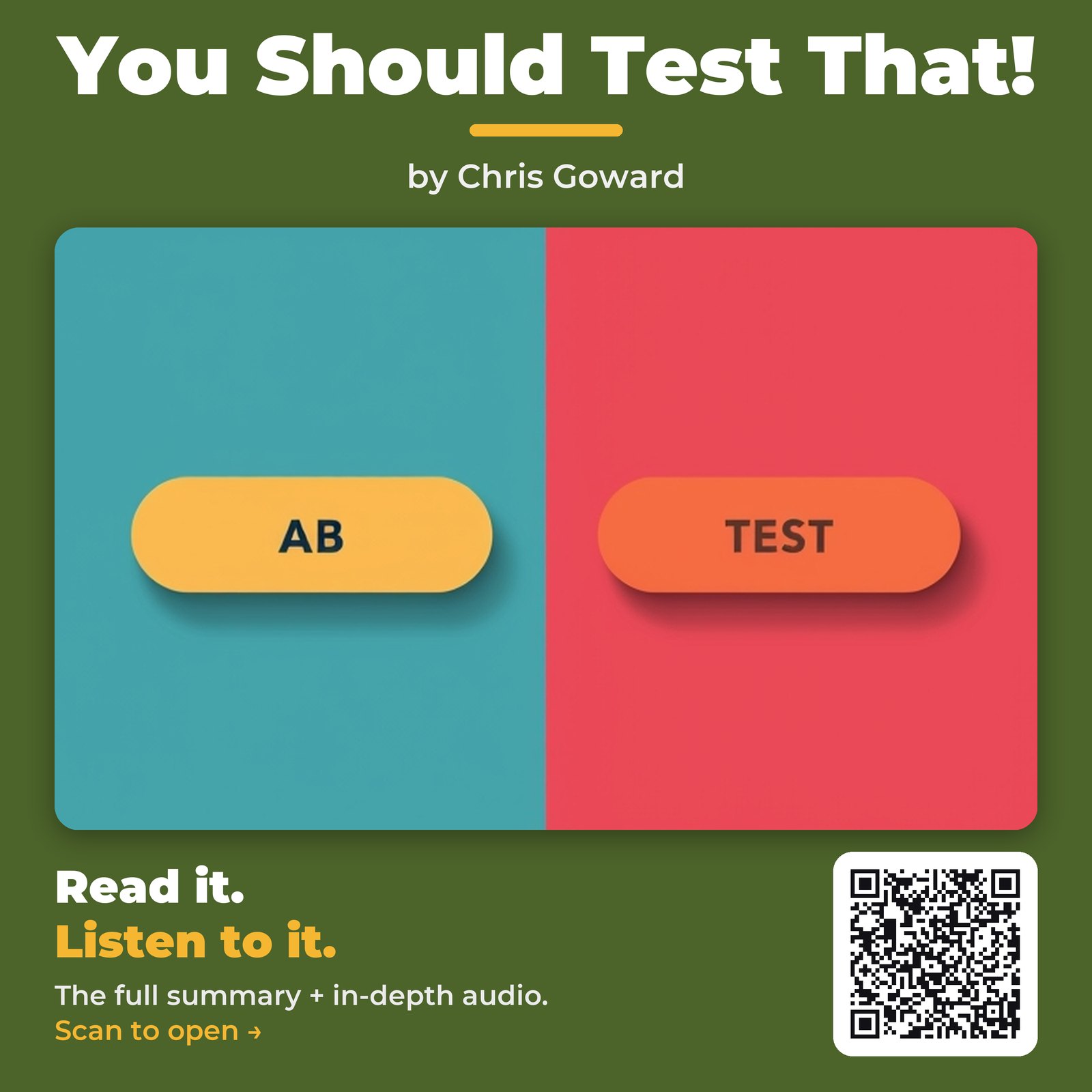 You Should Test That! by Chris Goward – Book Summary